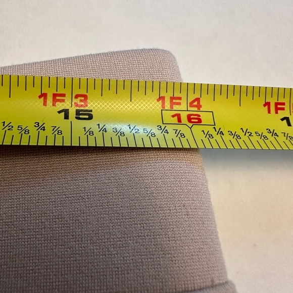 Quince Women's Ultra-Stretch Ponte Kick Flare Pants Ecru Beige Size Large - Picture 7 of 8